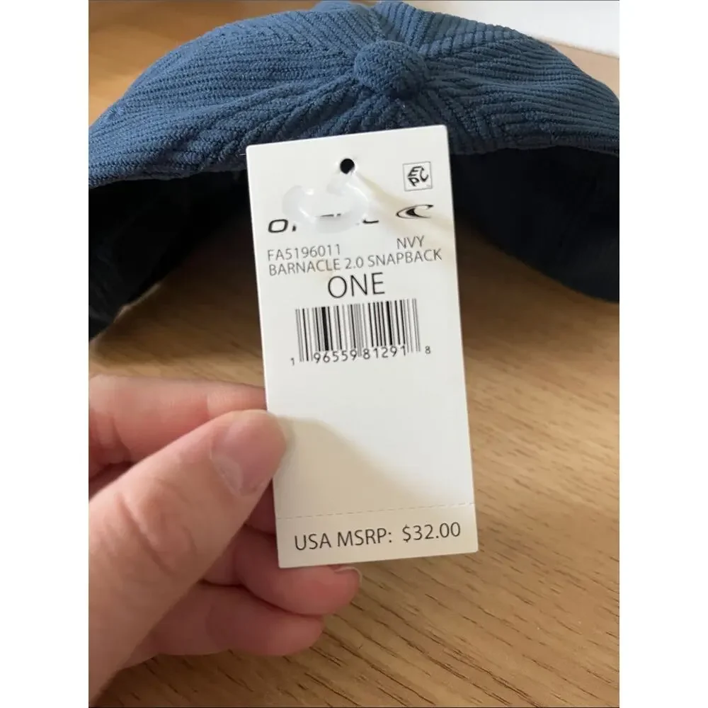 O' Neill Womens Corduroy Hat Size One Size